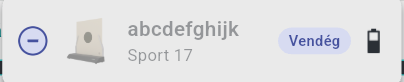 Másik lövőhöz rendelt céltábla