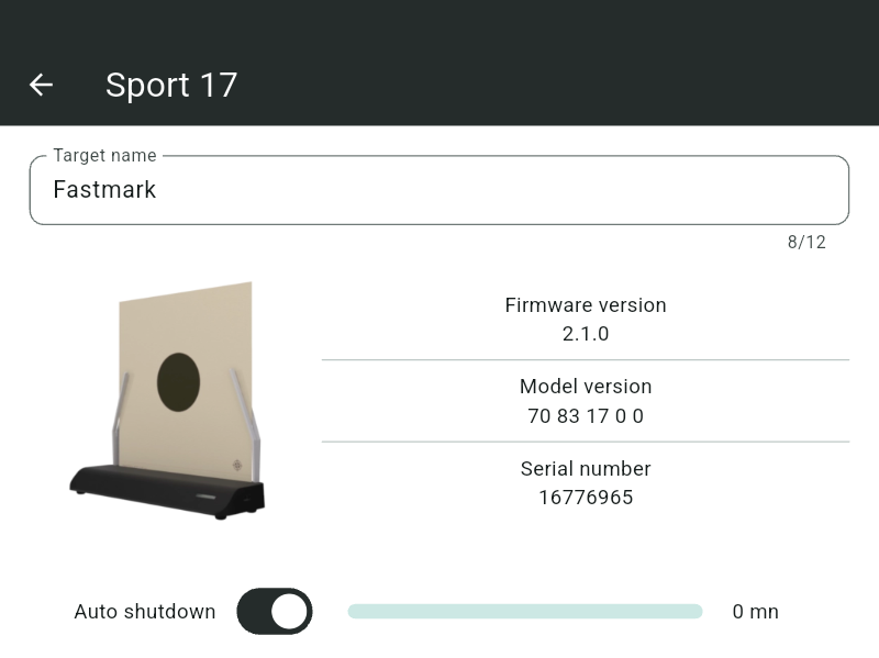 Target page