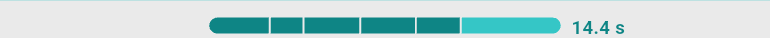 Timing bar of a timed precision series
